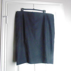 26 tall Black pencil skirt knee length